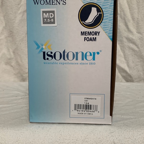 Isotoner Memory Foam Slippers - Picture 3 of 4
